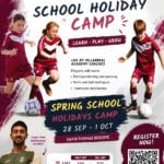 Spring School Holiday Football Camp at David Thomas Reserve